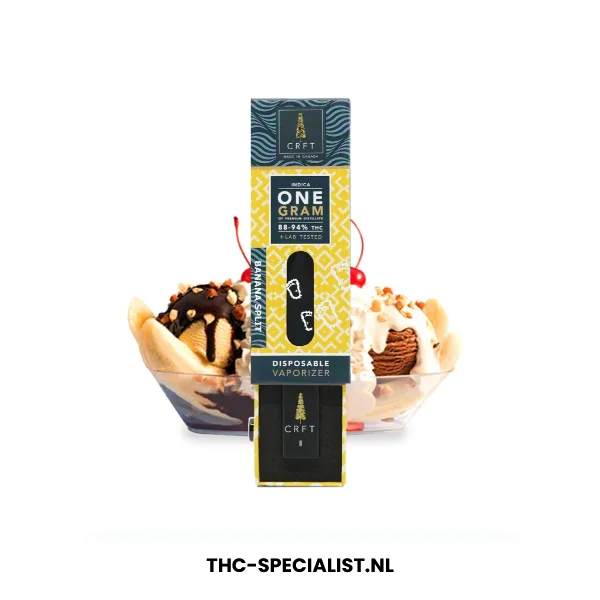 CRFT Disposable Vape Banana Split